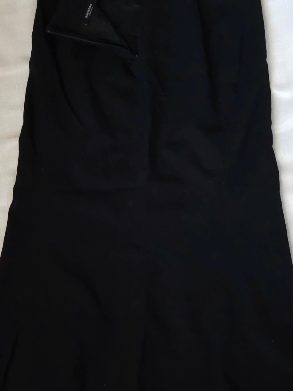 Express Black Women’s Pencil Skirt - Size 3/4 - Picture 2 of 6
